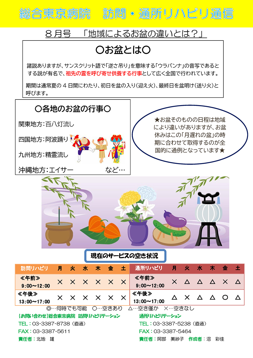 訪問・通所リハビリ通信2023年7月