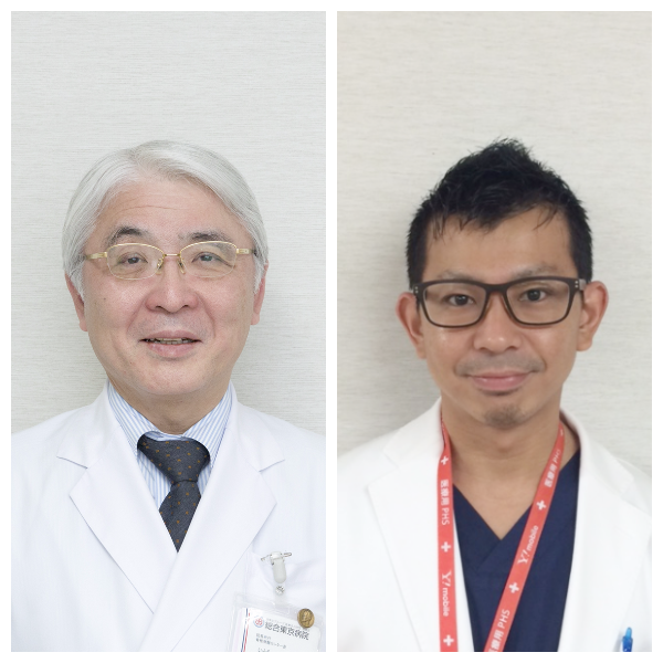 左:伊藤康信 院長代行 右:矢部敬之 医師