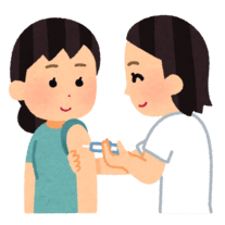 ワクチン接種のイラスト