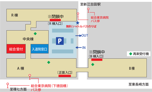 駐車場案内図